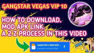 Gangstar Vegas Mod apk Download tutorial video [upl. by Kaliski]