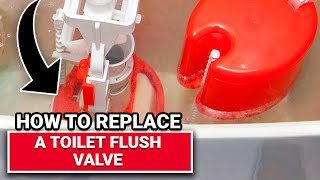 How To Replace A Toilet Flush Valve  Ace Hardware [upl. by Enirahtac655]