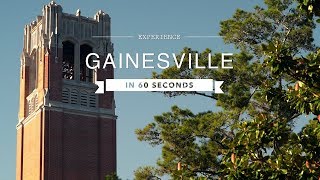 Florida Travel Explore Gainesville in 60 Seconds [upl. by Camus]