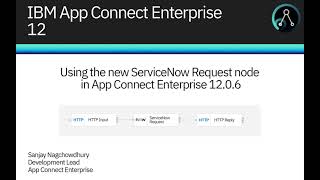 Using the new ServiceNow Request Node in IBM App Connect Enterprise 1206 [upl. by Whipple]