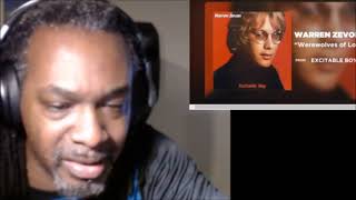 Warren Zevon  Werewolves of London MY REACTION [upl. by Airdni]