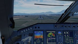 Kalispell KGPI Landing  XCrafts E175 [upl. by Nahs]