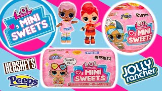 UNBOXING LOL SURPRISE MINI SWEETS Fashion Dolls Blind Bag Toy Opening [upl. by Wrigley]