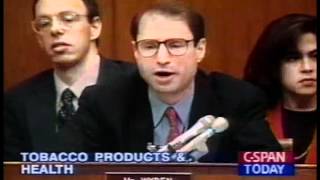 1994  Tobacco Company CEOs Testify Before Congress [upl. by Hapte]