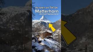 Matterhorn Mountain in Zermatt Switzerland [upl. by Alyose]