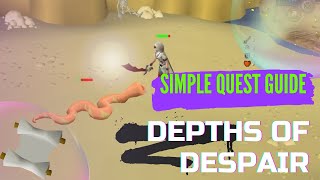 The Depths of Despair OSRS 2024 Ultimate Guide for Quick Mastery 🔥 [upl. by Gitt]