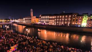 Luminara di Pisa  TIMELAPSE HD [upl. by Purcell]