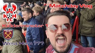 Kidderminster vs West Ham FA Cup 4th Round VLOG [upl. by Tolley]