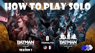 How To Play Batman GCC with Official Solo Mode [upl. by Sabas973]