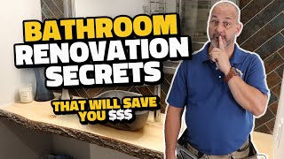 Bathroom Renovation Secrets to Success Without Breaking the Bank [upl. by Nichani716]