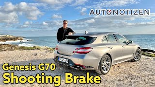 Genesis G70 Shooting Brake 20T Eine Alternative zu Audi BMW und Mercedes Test  Review  2021 [upl. by Tsirc530]