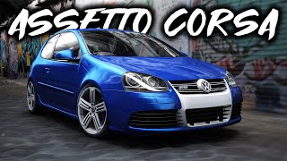 Assetto Corsa  Volkswagen Golf V R32 2006 MK5 [upl. by Galligan]