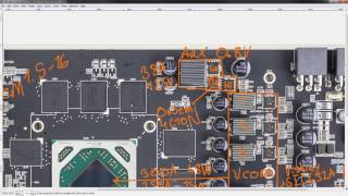 PCB Breakdown Sapphire RX 580 Nitro [upl. by Alano]