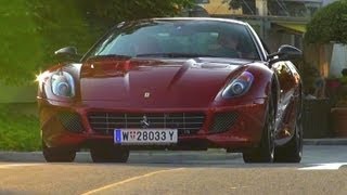 Ferrari 599 GTB  Accelerations and Rev [upl. by Aninotna]