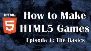 How to Make HTML5 Games Introduction to Javascript for Beginners JS HTML CSS Video Canvas [upl. by Anaahs905]