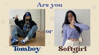 are you a tomboygirl or a soft girly ☁️✨ aesthetic quiz  Inthebeige [upl. by Fiona]