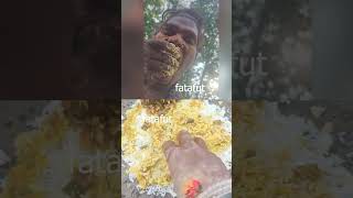 Lady Aghori Naga Sadhu Eating Rice in Soil  మట్టిలో అన్నం కలుపుకుని తిన్న అఘోరీFatafut [upl. by Bough]