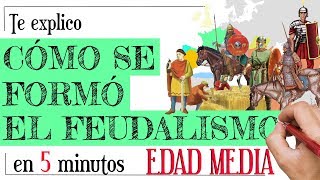 Te Explico ¿Cómo se formó el FEUDALISMO [upl. by Mirilla703]