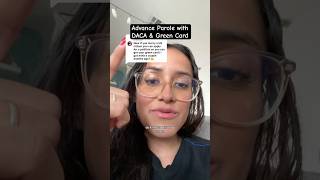 Getting your green card with DACA amp Advance Parole 🙏🏼 daca advanceparole immigration shorts [upl. by Conrad]