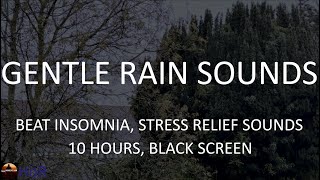 10 Hours of Gentle Rain Relaxation Beat Insomnia Stress Relief Sounds by House of Rain [upl. by Scheider407]