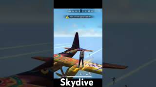 Free fire skydive new skin animitinviralyoutubeshorts viralshorts [upl. by Grayson582]