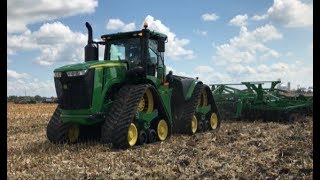 John Deere 9620RX amp 2730  Farm Progress Show 2017 [upl. by Lenahtan]