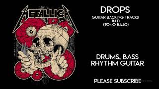 Metallica Creeping Death Backing Track With Vocals In D Tono abajo [upl. by Barabas]