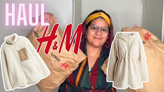 Haul HampM spécial Teddy polaire en XXL [upl. by Aliza331]