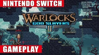 Warlocks 2 God Slayers Nintendo Switch Gameplay [upl. by Netsrek]