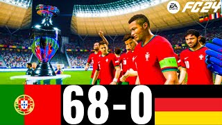 FC 24  Portugal 680 Germany Euro Cup Final 2022 Final Match  PS5™ 4K60 [upl. by Varhol]