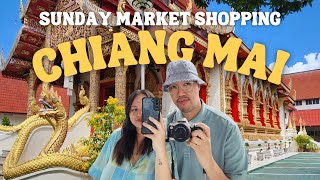 Chiang Mai Vlog 🇹🇭 Best Night Market in Thailand [upl. by Ellac]