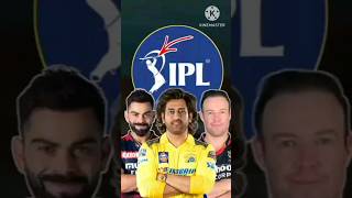 Who is The Player on the IPL LOGO Dhoni or Ab devillers Or virat kohaliiplipl2024factshorts [upl. by Newmann]