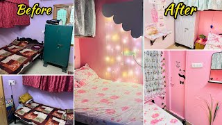 Small Indian Middle Class Bedroom Makeover under 1000rs [upl. by Humberto]