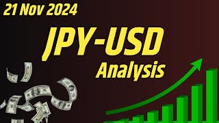 JPY to USD Dollar  JPY USD Analysis Today 21 November 2024  JPY USD Analysis Update today [upl. by Loram]