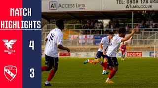 MATCH HIGHLIGHTS  Wakefield AFC 4  3 Horbury Town [upl. by Nongim]