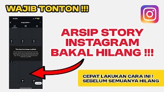 Cara Backup Arsip Story amp Postingan Instagram di Google Drive  Dropbox  Arsip Story IG Hilang [upl. by Trilley]