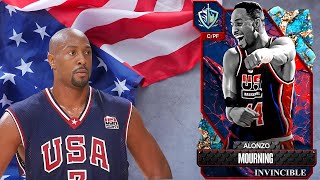 Invincible Alonzo Mourning  Card Break Down amp Review  NBA 2K24 MyTeam [upl. by Wynn]