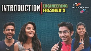 Engineering Freshers Introduction  Hilarious Questions  Reading Engineering Minds [upl. by Ocimad621]