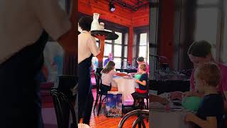 Boathouse Entertainment at Brunch Disney Springs disney [upl. by Assyral764]