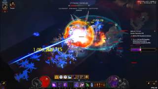 Diablo 3  GR65 Rank 3 EU Wizard Season 4 [upl. by Ebony]