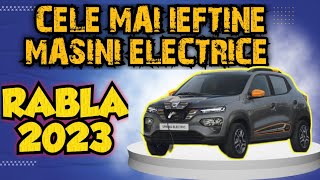 TOP Cele Mai IEFTINE MASINI ELECTRICE prin Rabla Plus 2023 [upl. by Eberto]