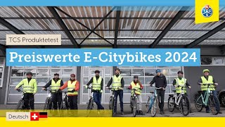 8 günstige ECitybikes im EBike Test 2024 [upl. by Zwick]