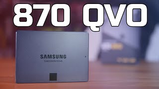 Samsung 870 QVO SSD Review  TechteamGB [upl. by Aynos623]