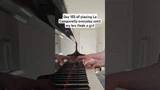 Day 155 of playing La Campanella piano [upl. by Aydiv]