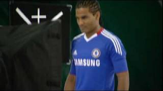 New Chelsea Home shirt and kit 201011  Behind the scenes launch [upl. by Rona895]