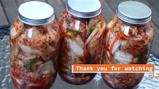 How to make easy Kimchi [upl. by Asirral460]