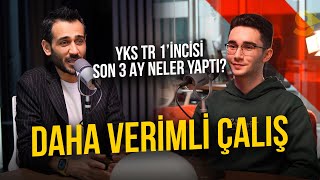 YKS TR 1si Son 3 Ayda Neler Yaptı [upl. by Yasdnyl]