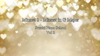 Minuet 1 or Minuet in G Major  Suzuki Piano School Vol 2 [upl. by Breban]