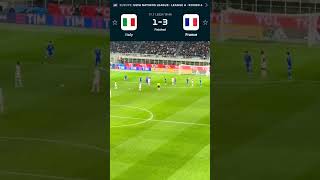 Italy vs France 13 Uefa Nations League Full Highlights 2024 football Italy france shorts unl [upl. by Ajile]