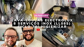 Minha lava louças Electrolux de 8 serviços  vale a pena [upl. by Guy]